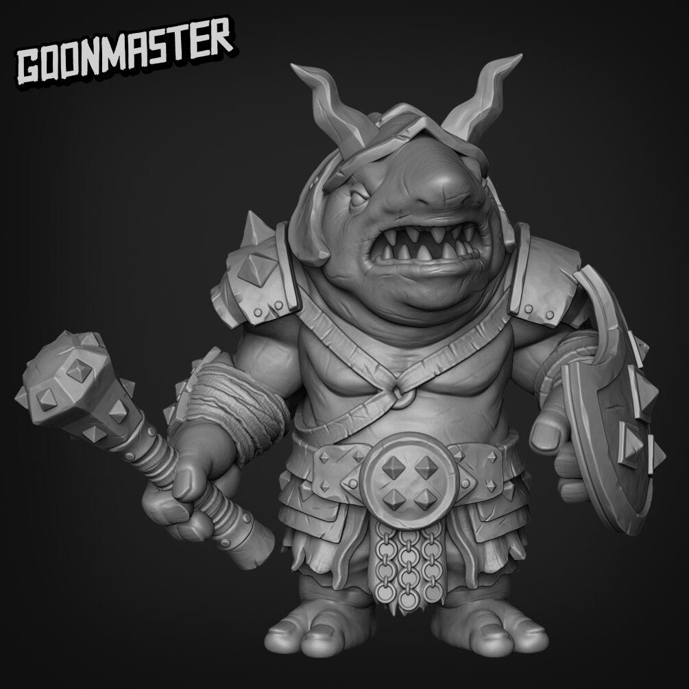 Shark Berserkers Resin Miniature Set | Corgi Collective | Goon Master Games