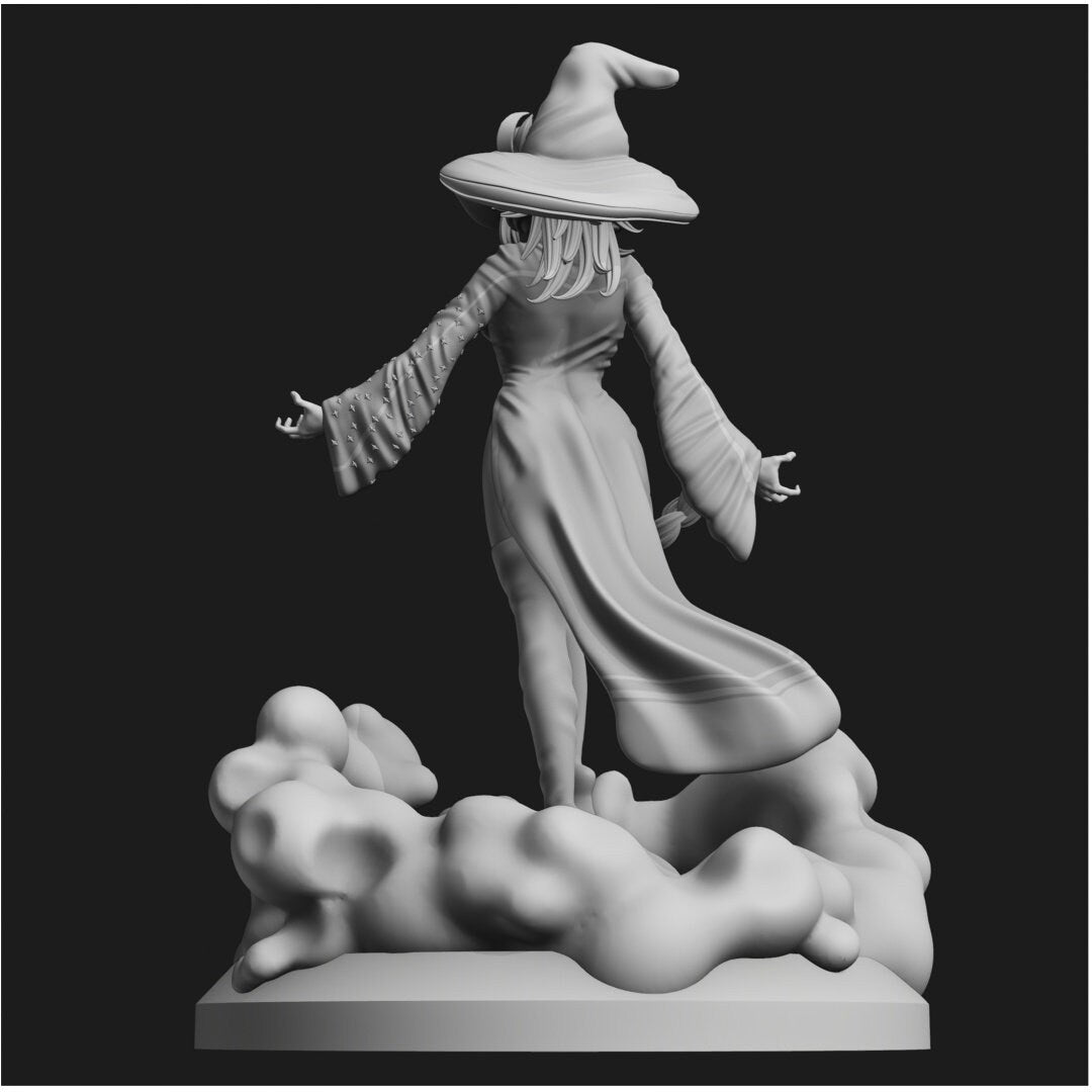 Storm Sorceress Pin Up Statue & Miniature | QB Works