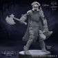 Death Bound Thrall Tabletop Miniature Set | Burning Dead Collection | Mammoth Factory