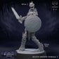 Death Bound Thrall Tabletop Miniature Set | Burning Dead Collection | Mammoth Factory