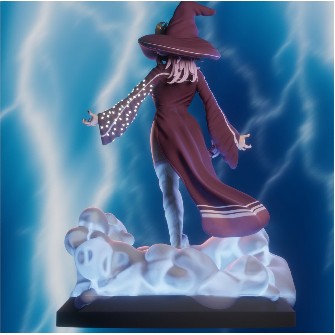 Storm Sorceress Pin Up Statue & Miniature | QB Works