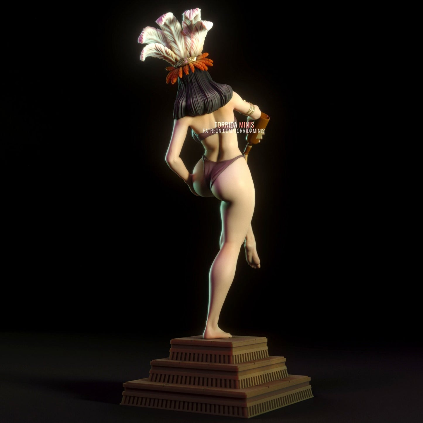 Vampire Dancer Pin Up Statue & Miniature | Torrida Minis