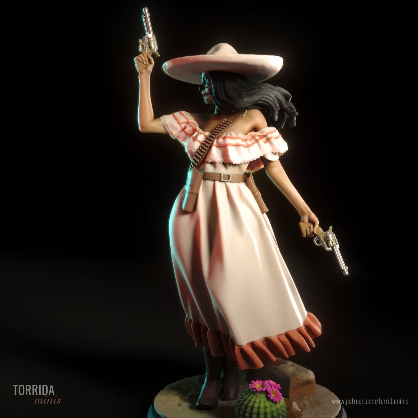 Daniela the Bandida Pin Up Statue & Miniature | Torrida Minis