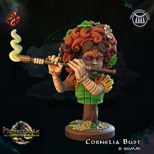 Cornelia Halfling Bard Bust | Halfling Collection | Crippled God Foundry