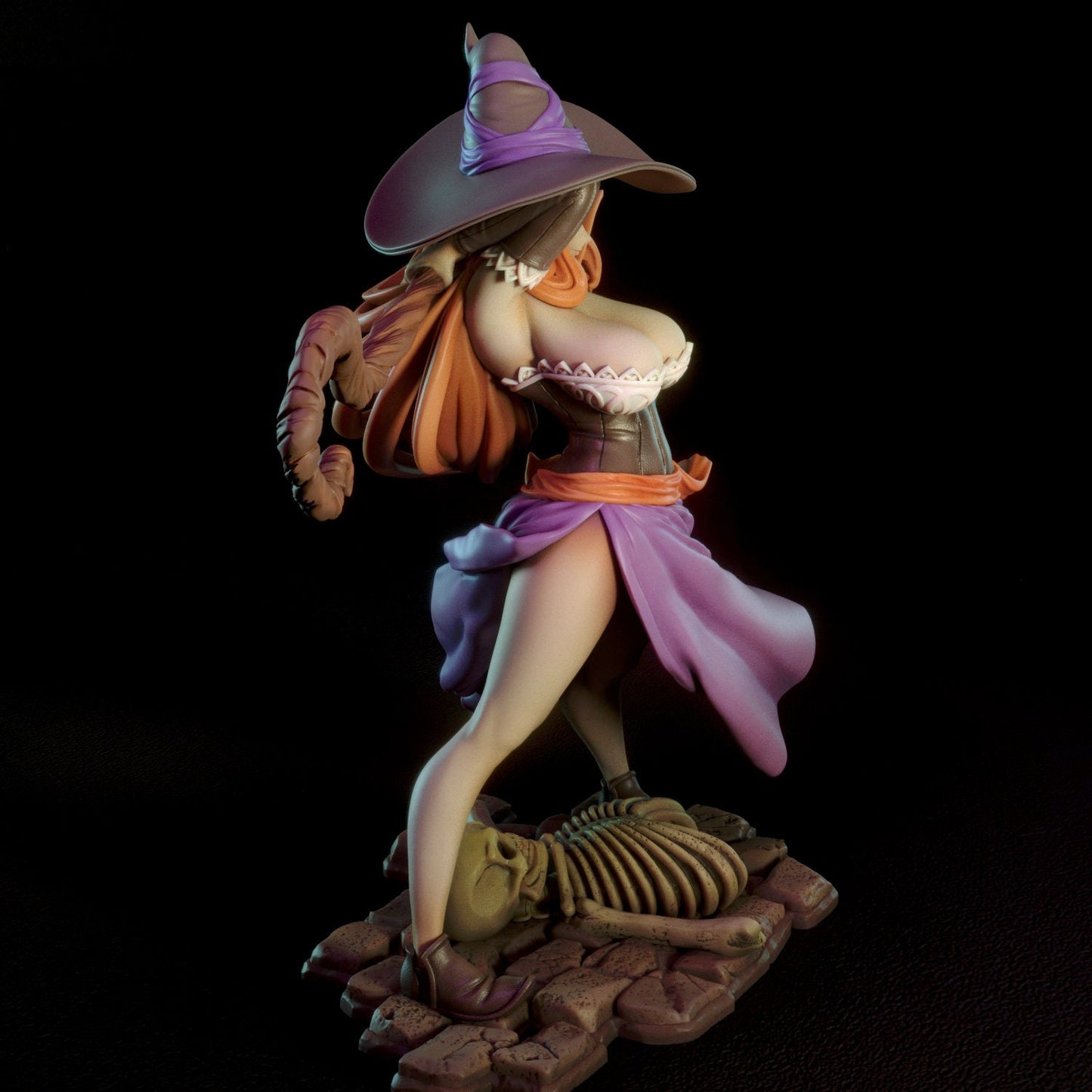 Anime Sorceress Animated Pin Up Statue & Miniature | Torrida Minis