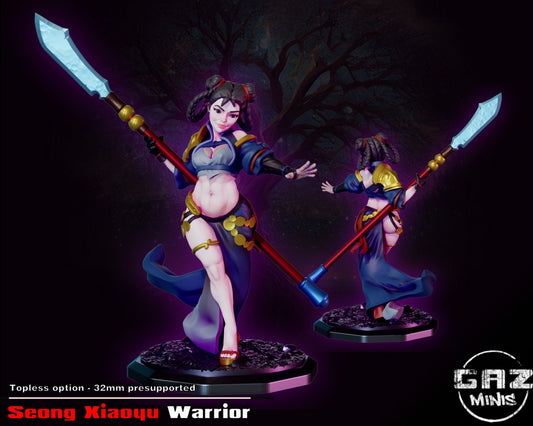 Martial Arts Warrior Seong Xiaoyu Tabletop Miniature | Eastern Mercenaries | Gaz Miniatures