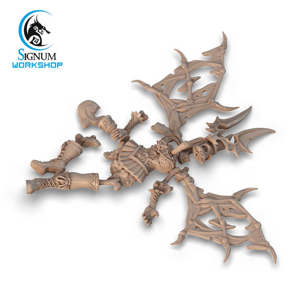 Vampire Remains Resin Figure | Vampire Hunters: The Nightfall | Legends of Signum