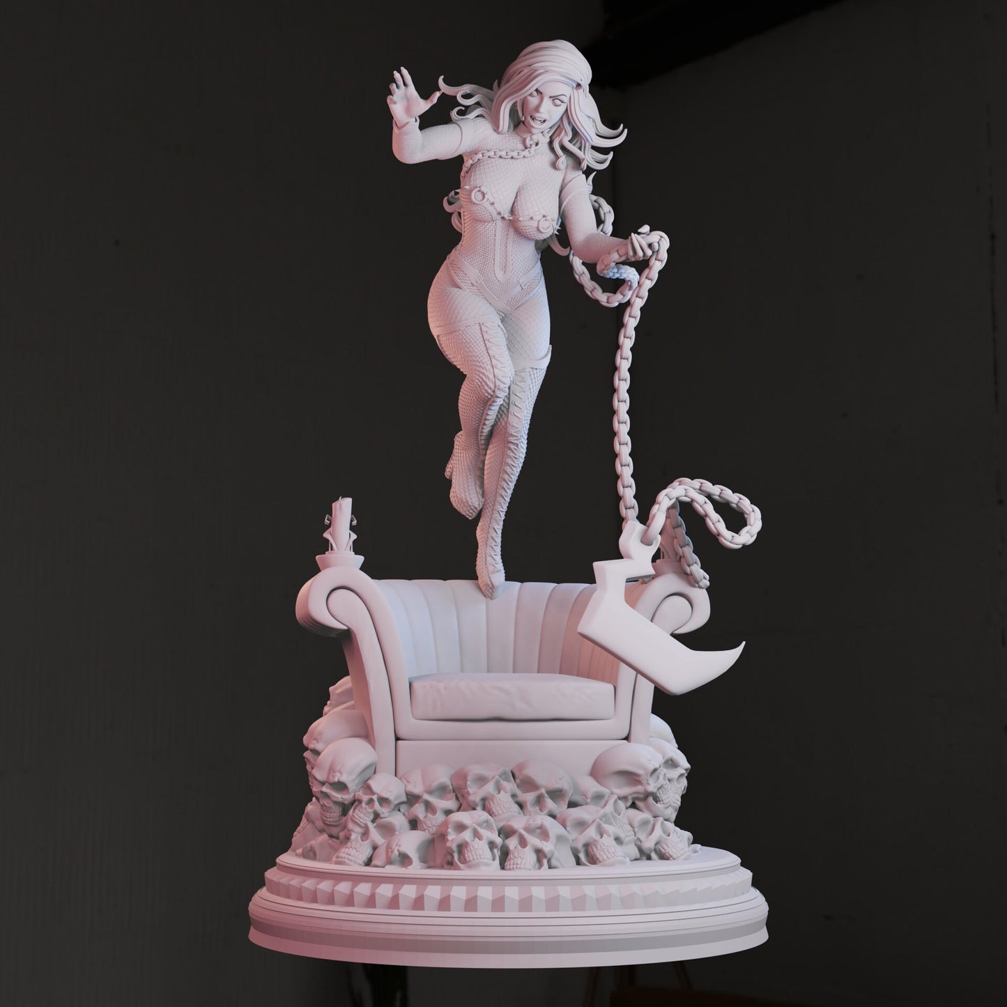 Vampire Queen Pin Up Statue & Miniature + Variant  | QB Works