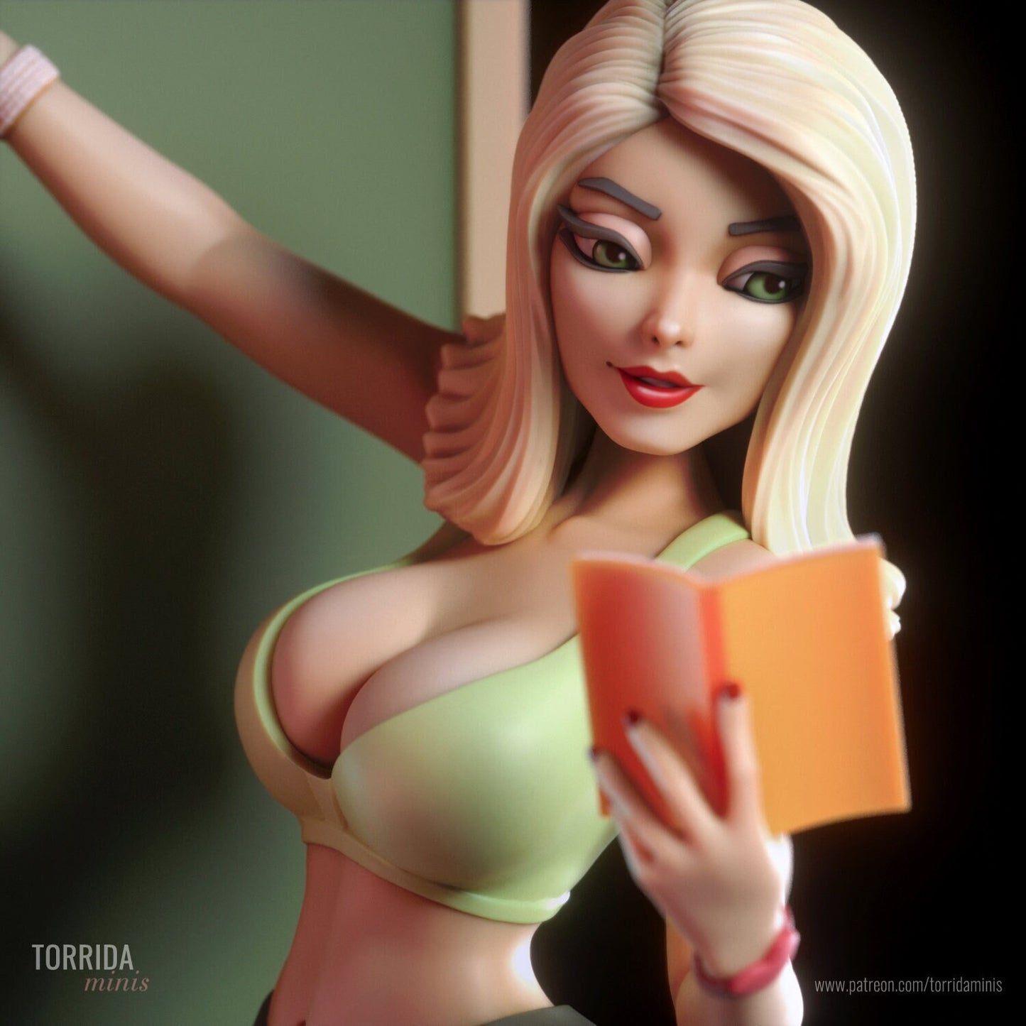 Sexy Teacher Mari Animated Pin Up Statue & Miniature | Torrida Minis