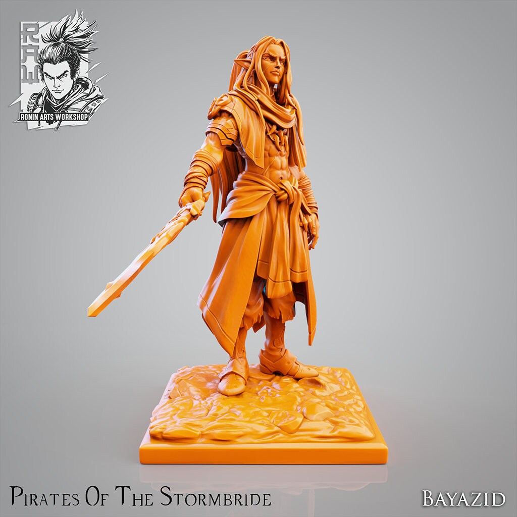 Pirates of the Stormbride Female Buccaneers Resin Miniature Set | Ronin Arts Workshop RAW