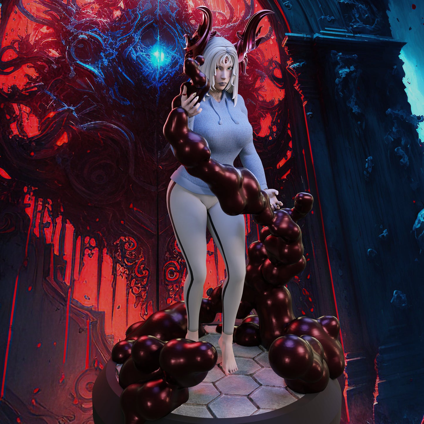 Blood Enchantress Pin Up Statue & Miniature + Variants  | QB Works