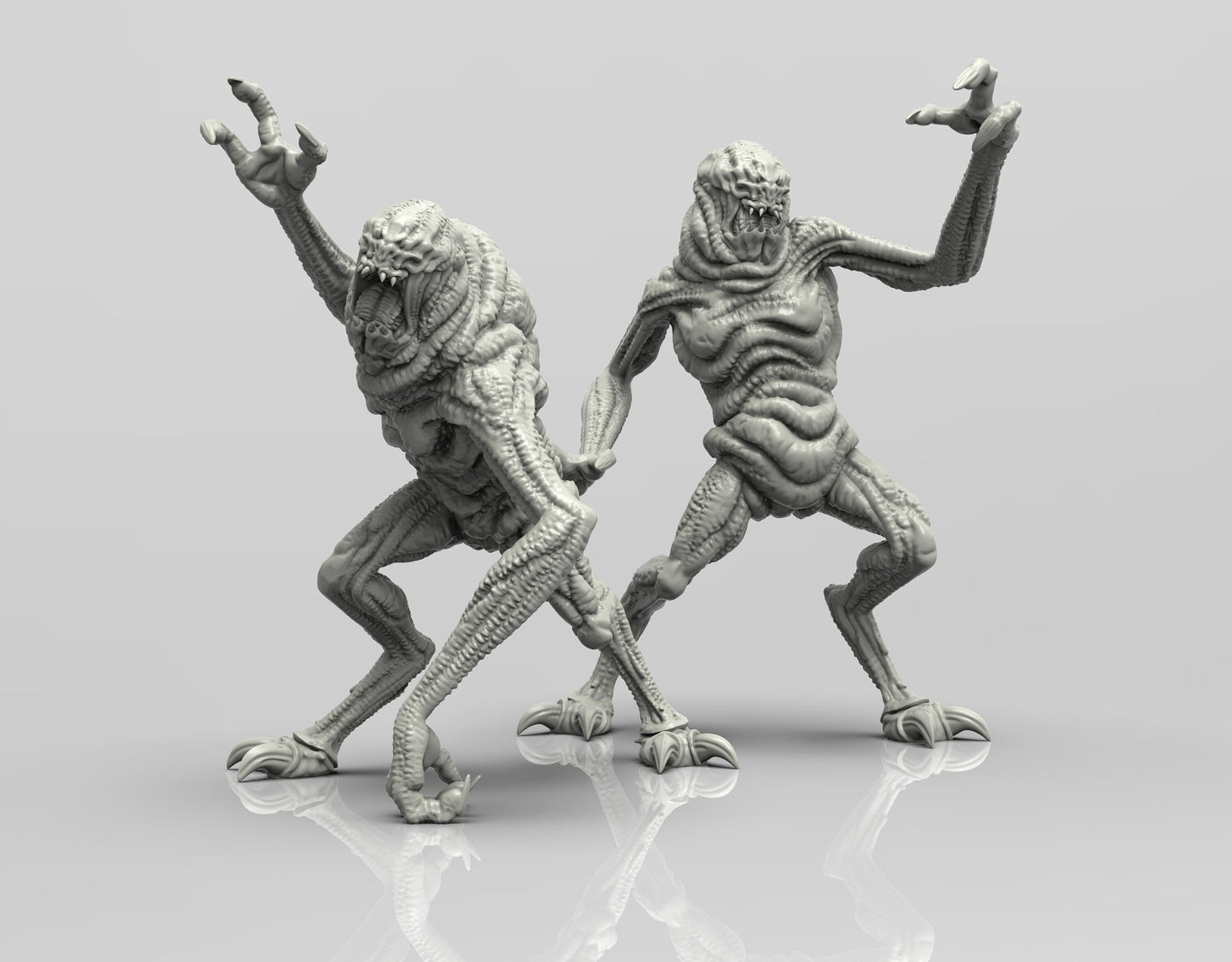 Dimensional Shamblers Lovecraft Mythos Resin Miniature Set | Beyond the Veil Series RPG Miniatures Tabletop | Adaevy Creations