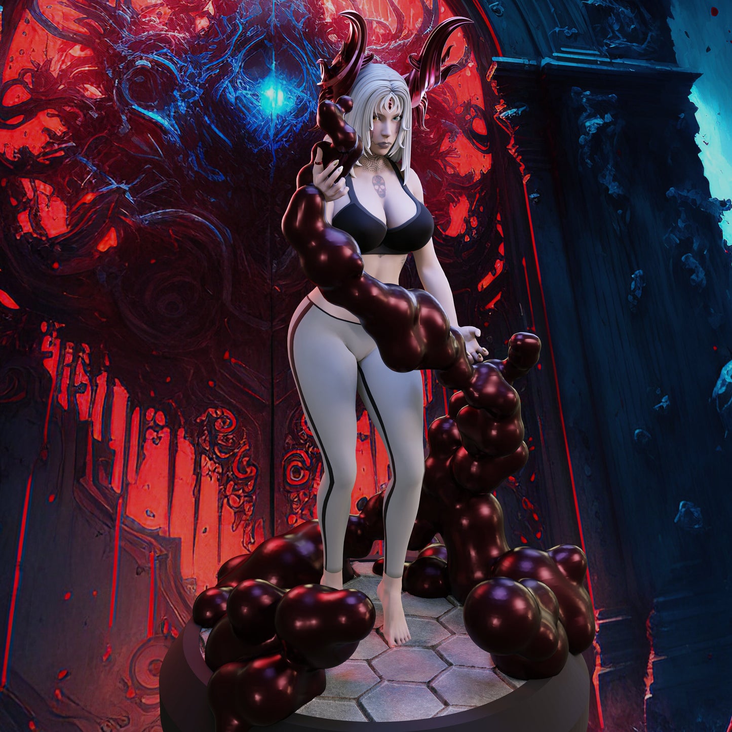 Blood Enchantress Pin Up Statue & Miniature + Variants  | QB Works