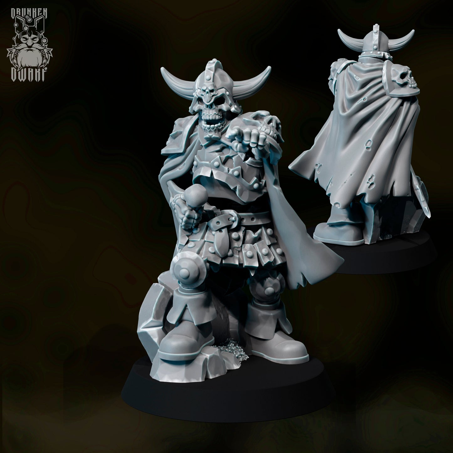 Skeleton War Band Resin Miniature Set | Drunken Dwarf Miniatures