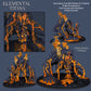 Elemental Titans Fire Golem Resin Miniature | Ronin Arts Workshop RAW