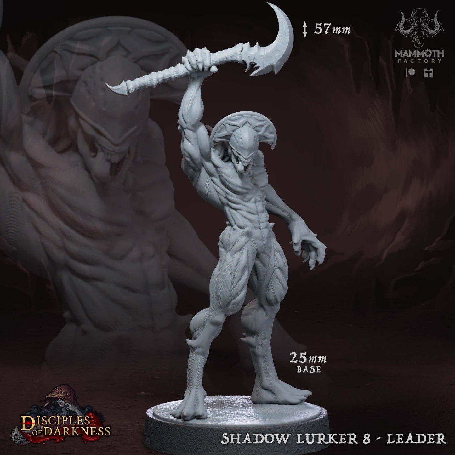 Shadow Lurkers Miniature Set | Disciples of Darkness Collection | Mammoth Factory