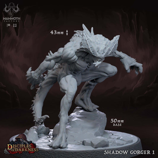 Shadow Gorgers Miniature Set | Disciples of Darkness Collection | Mammoth Factory