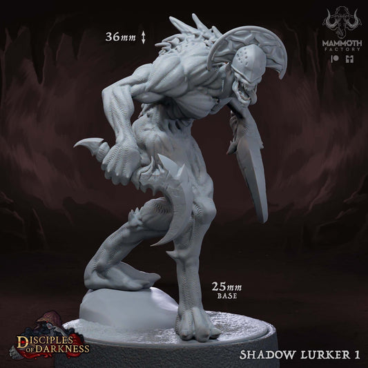 Shadow Lurkers Miniature Set | Disciples of Darkness Collection | Mammoth Factory