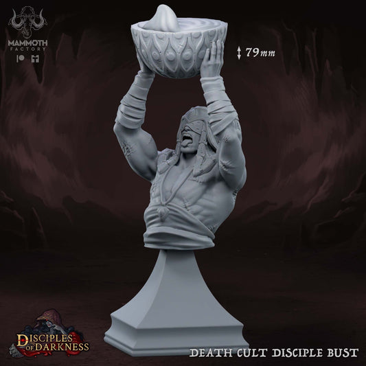 Death Cult Disciple Bust | Disciples of Darkness Collection | Mammoth Factory